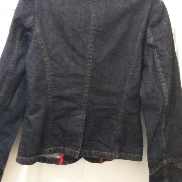 Armour Jeans Jacket -pockets, buttons - Picture 3 of 5